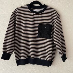 Zara boy’s preppy nautical stripe sweater, size 8